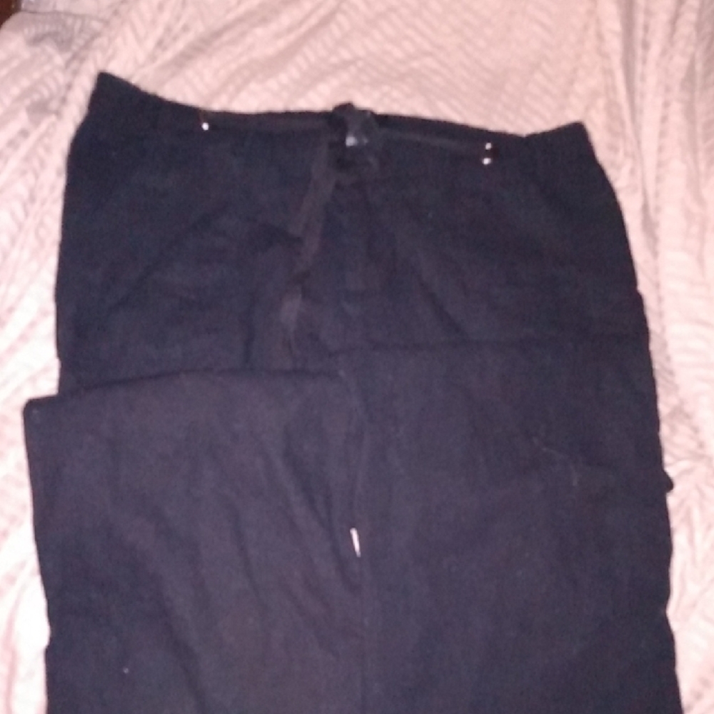 Women's Black Joggers with Drawstring Waist